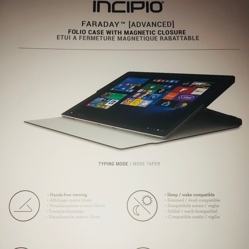 Incipio surface pro 4; folio case.